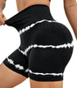 High Waist Tie-dye Yoga Shorts For Women Shorts