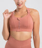 Zip-Front Seamless Bra” (Plus size)