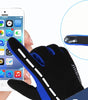 Outdoor gloves for men and women all fingers plus velvet gloves