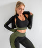 Shockproof Sports Bra + Hip Yoga Bottoms Set