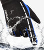 Outdoor gloves for men and women all fingers plus velvet gloves