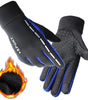 Outdoor gloves for men and women all fingers plus velvet gloves