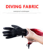 Zipper touch screen cycling gloves
