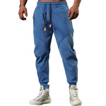 Men's Fashion Loose Patchwork Drawstring Pants