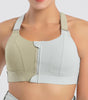 Djolie Zip-Front Seamless Bra” (Plus size)