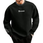 Men's Solid Color Outdoor Fitness Sweatshirt