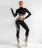 Shockproof Sports Bra + Hip Yoga Bottoms Set