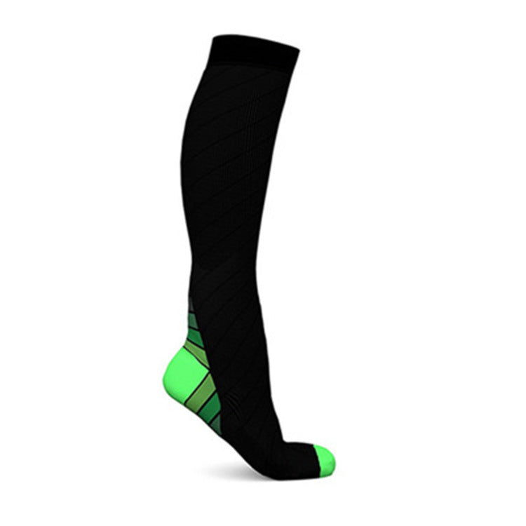 Chaussettes de sport élastiques à dégradé de camouflage pour le football / UNISEXE