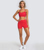 Djolie ZenFlex Strappy Adjustable Bra Shorts Matching Set