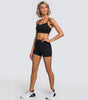 Djolie ZenFlex Strappy Adjustable Bra Shorts Matching Set
