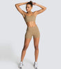 Djolie ZenFlex Strappy Adjustable Bra Shorts Matching Set