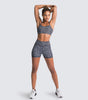 Djolie ZenFlex Strappy Adjustable Bra Shorts Matching Set