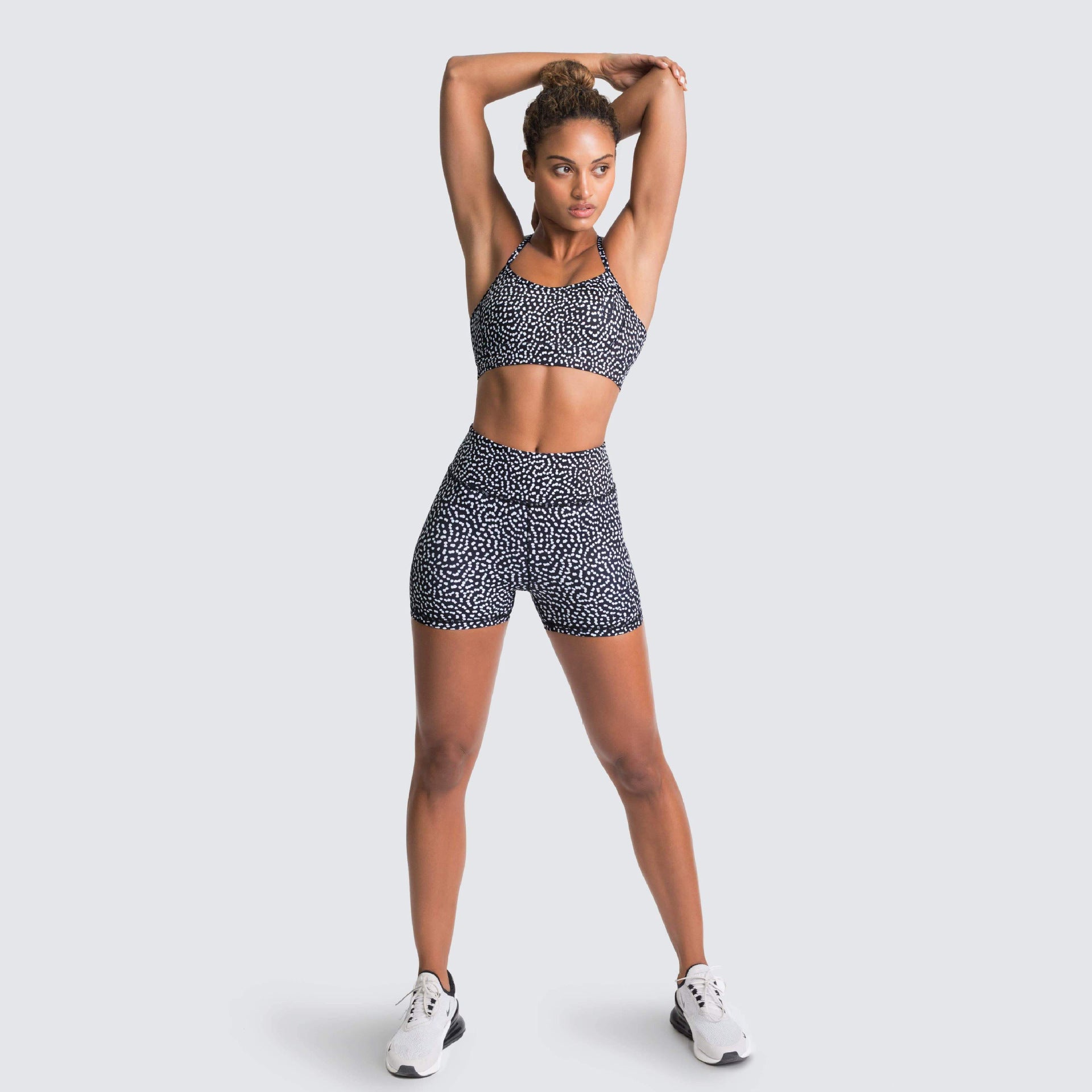 Djolie ZenFlex Strappy Adjustable Bra Shorts Matching Set