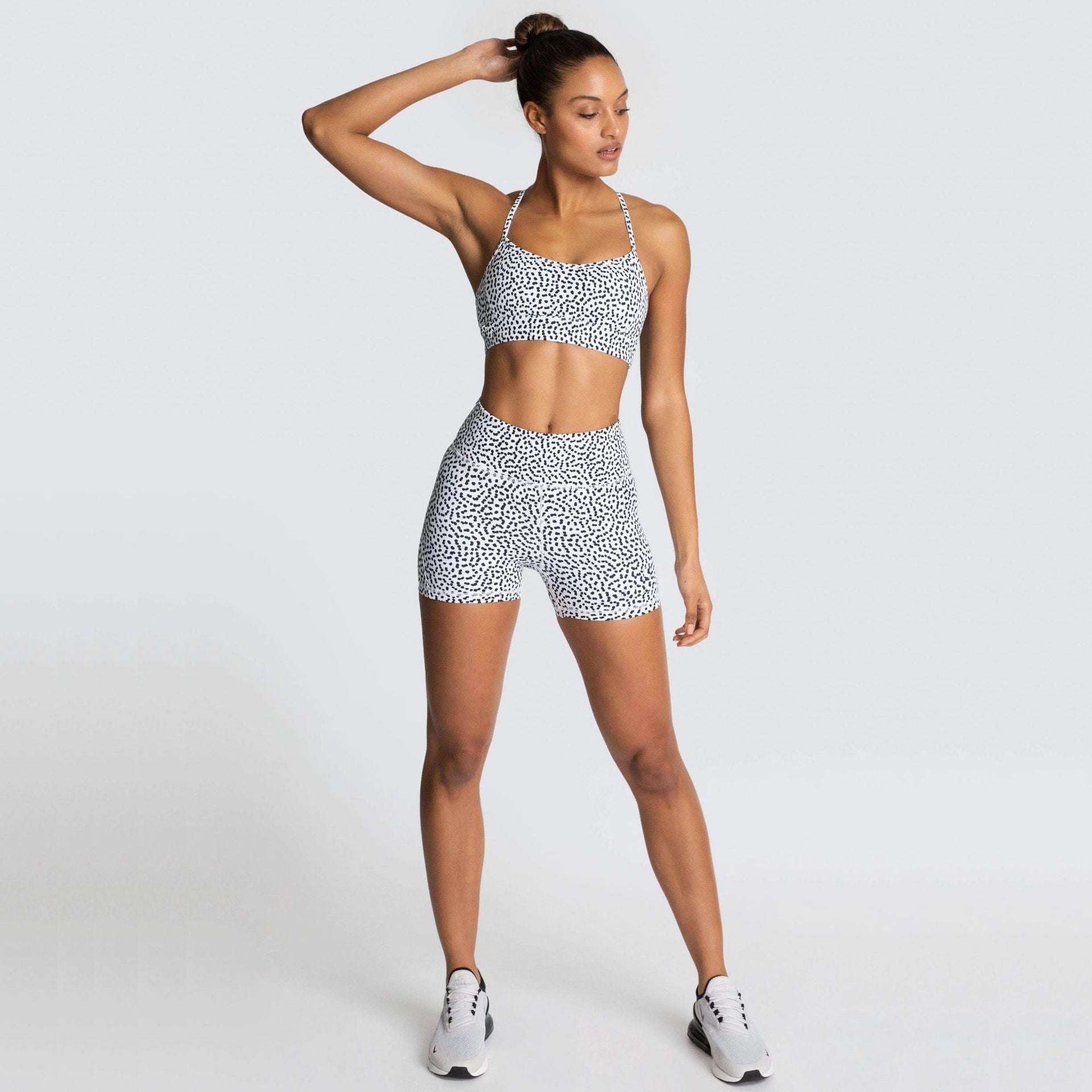 Djolie ZenFlex Strappy Adjustable Bra Shorts Matching Set