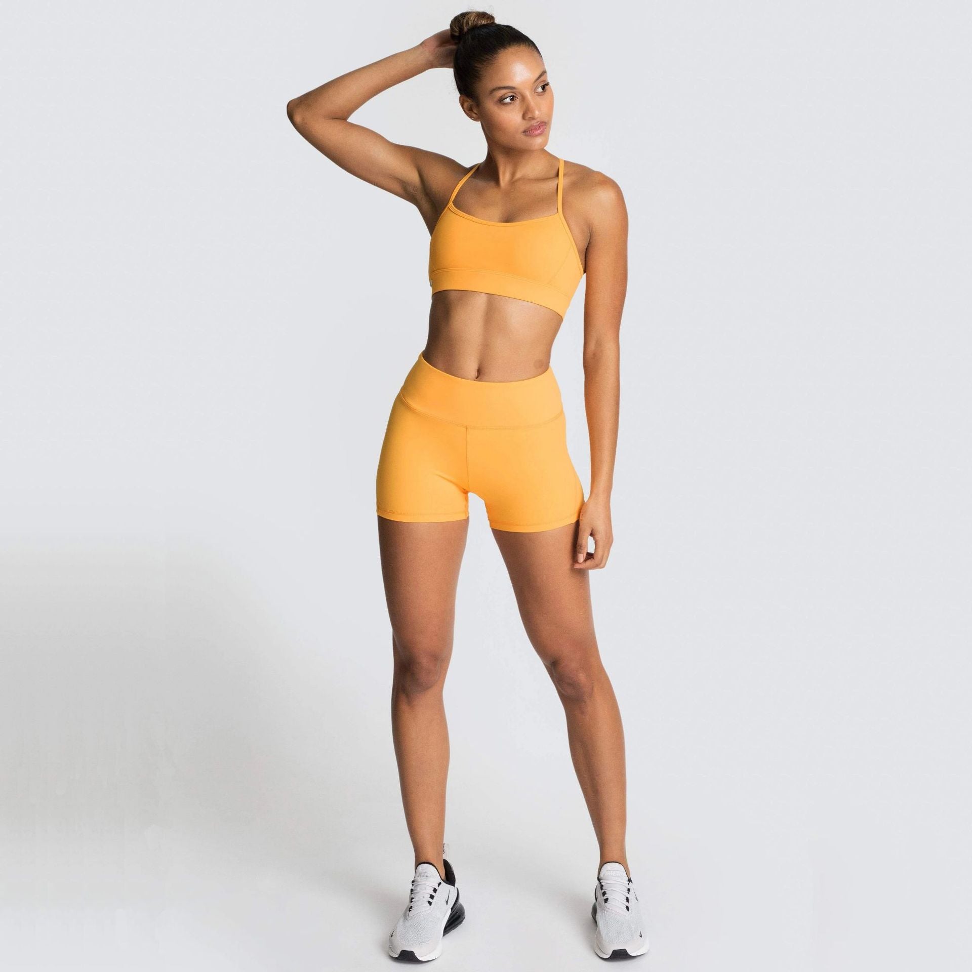 Djolie ZenFlex Strappy Adjustable Bra Shorts Matching Set