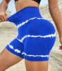 High Waist Tie-dye Yoga Shorts For Women Shorts