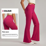 High-Elasticity Straight-Leg Workout Pants