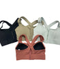 Djolie Zip-Front Seamless Bra” (Plus size)