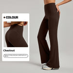 High-Elasticity Straight-Leg Workout Pants