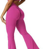 Women Sleeveless Flare Jumpsuits Fitness Yoga Long Pants