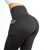 Pocket Corset Abdominal Hip Raise High Waist Fitness Pants