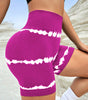 High Waist Tie-dye Yoga Shorts For Women Shorts
