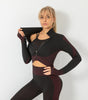 Shockproof Sports Bra + Hip Yoga Bottoms Set