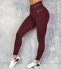 Hip-Lifting Waist Letter Print Stretch Leggings