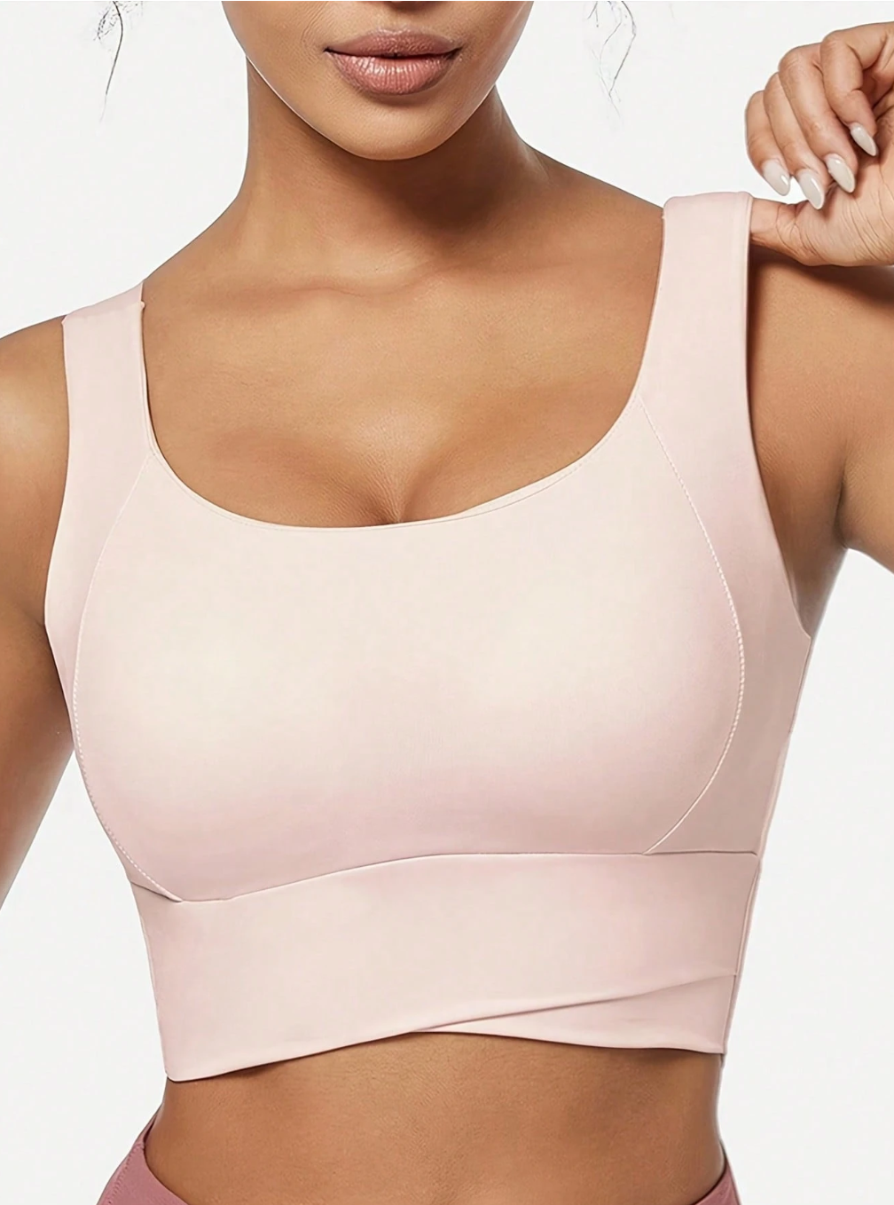 BackBeauty Fixed-Cup Medium-Support Sports Bra