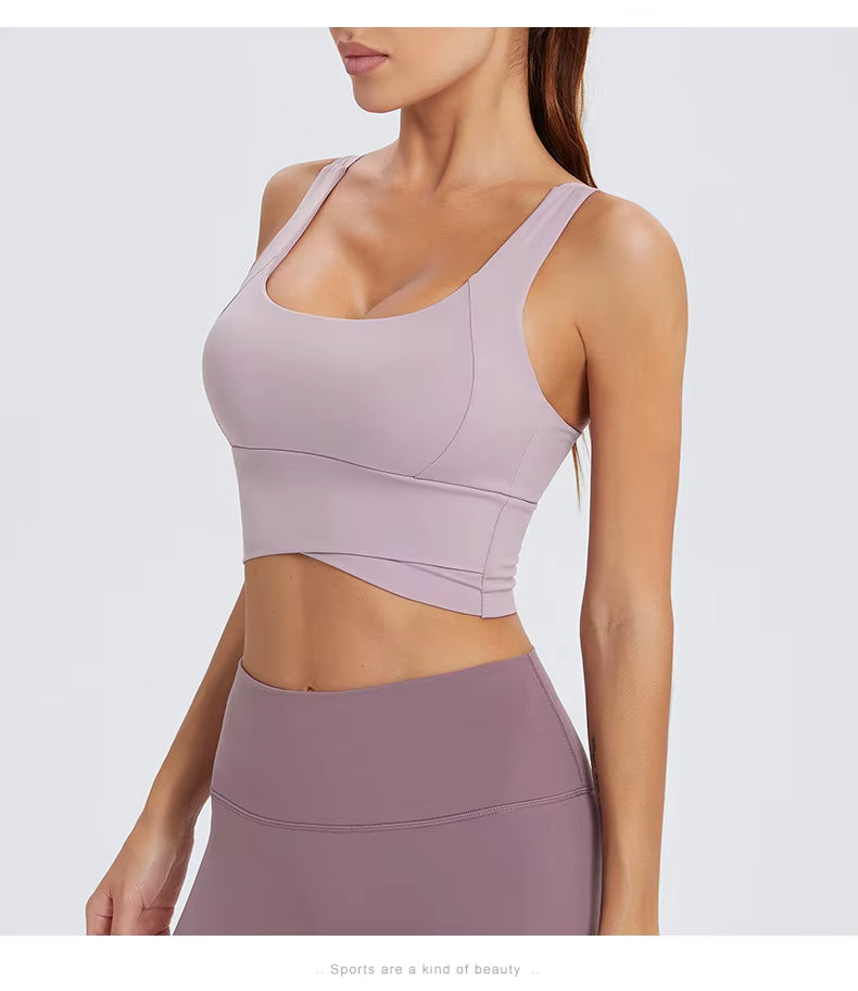 BackBeauty Fixed-Cup Medium-Support Sports Bra