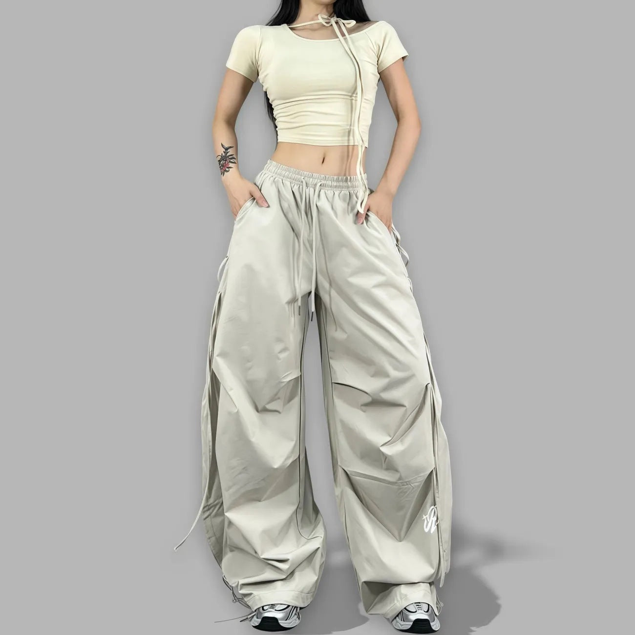 AirCargo Wide-Leg Pants