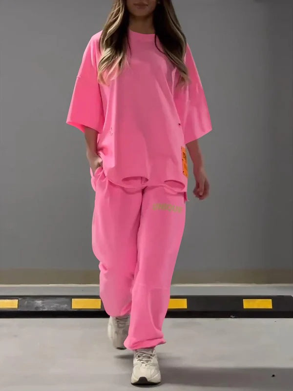 Djolie Breeze Women’s Loose Knit Matching Set