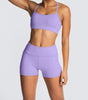 Djolie ZenFlex Strappy Adjustable Bra Shorts Matching Set