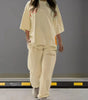 BoldCut Oversized Crew-Neck Top & Jogger Pants