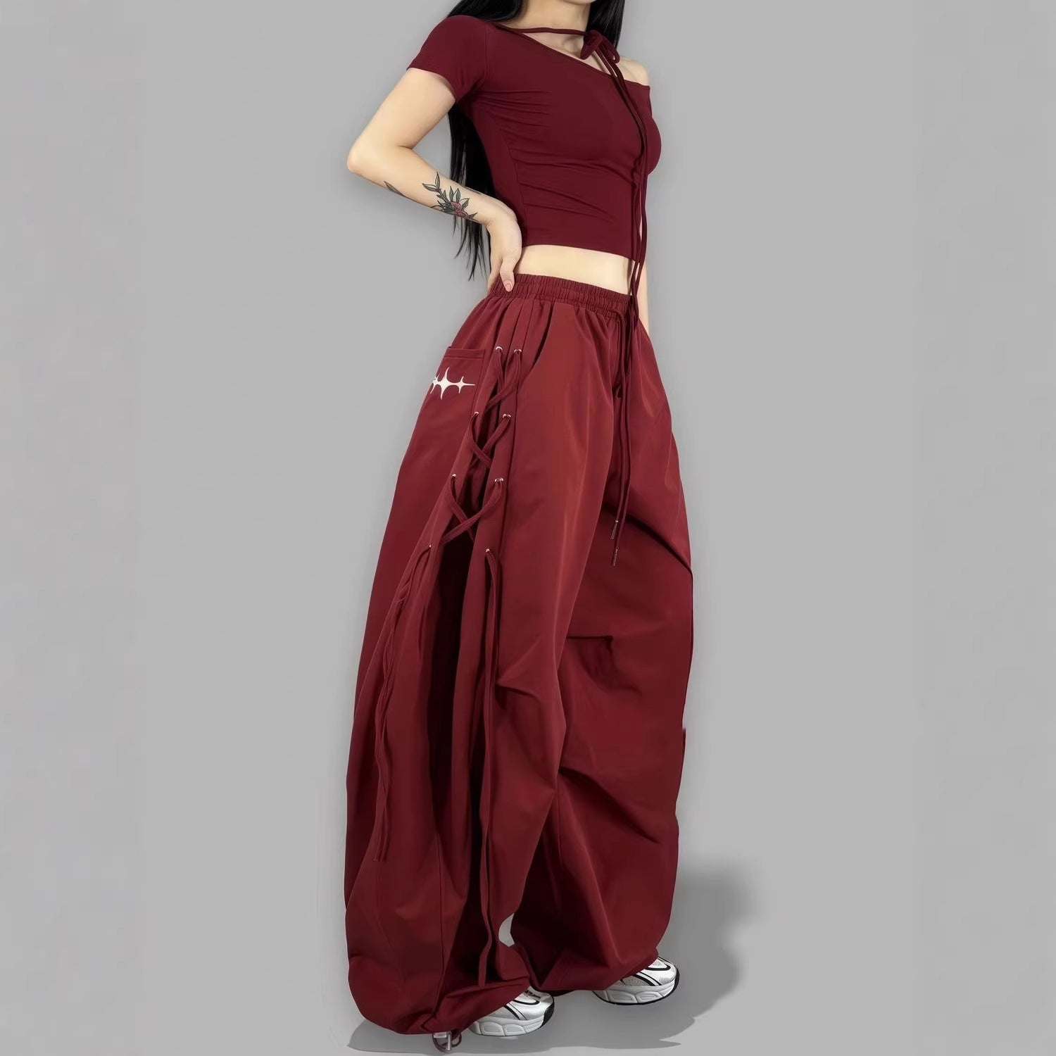AirCargo Wide-Leg Pants