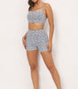 Djolie ZenFlex Strappy Adjustable Bra Shorts Matching Set