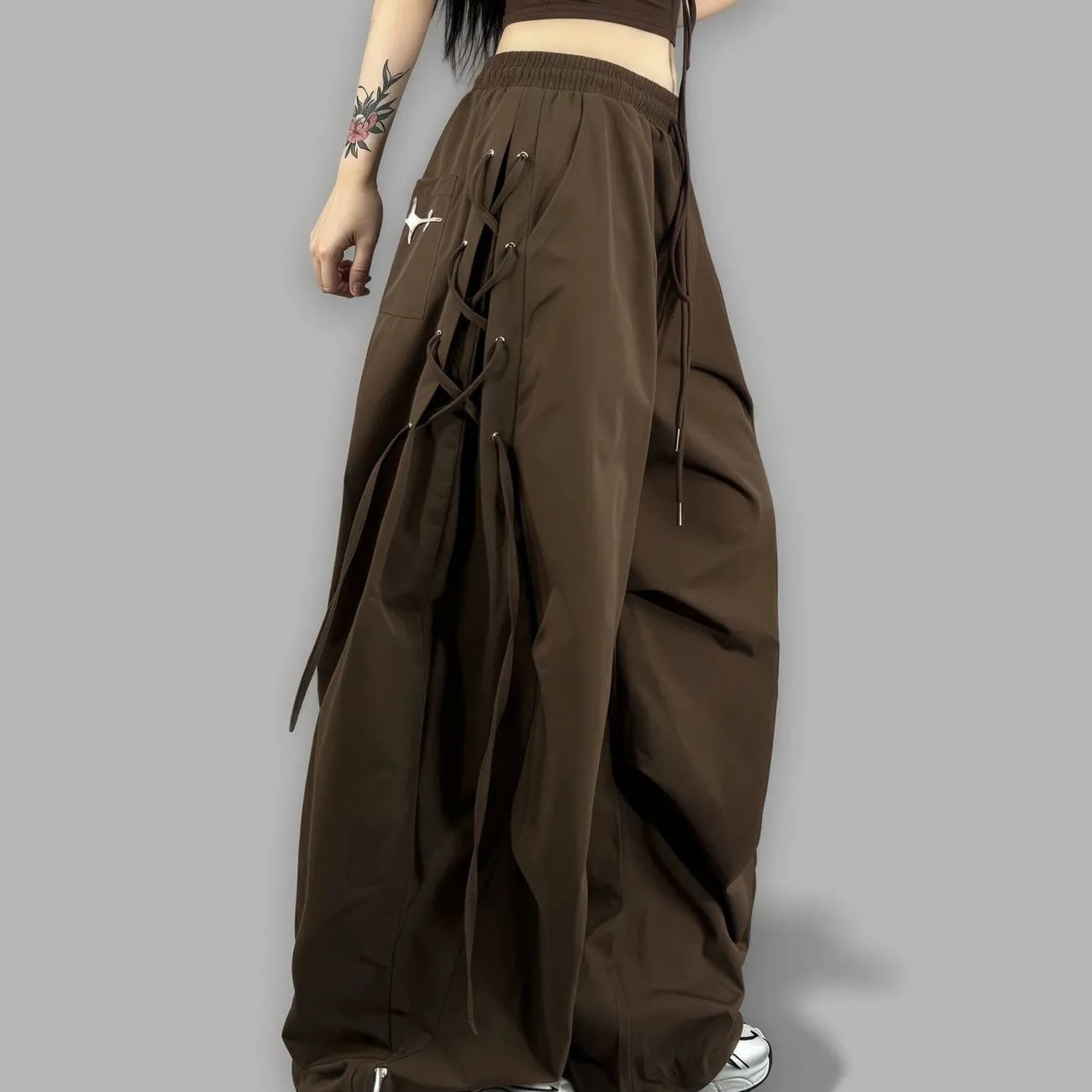 AirCargo Wide-Leg Pants