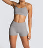 Djolie ZenFlex Strappy Adjustable Bra Shorts Matching Set