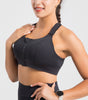 Djolie Zip-Front Seamless Bra” (Plus size)