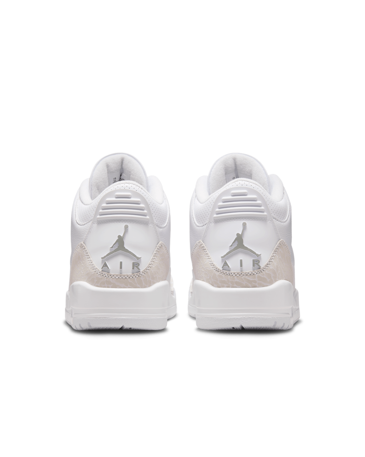 Air Jordan 3 'White and Silver'
