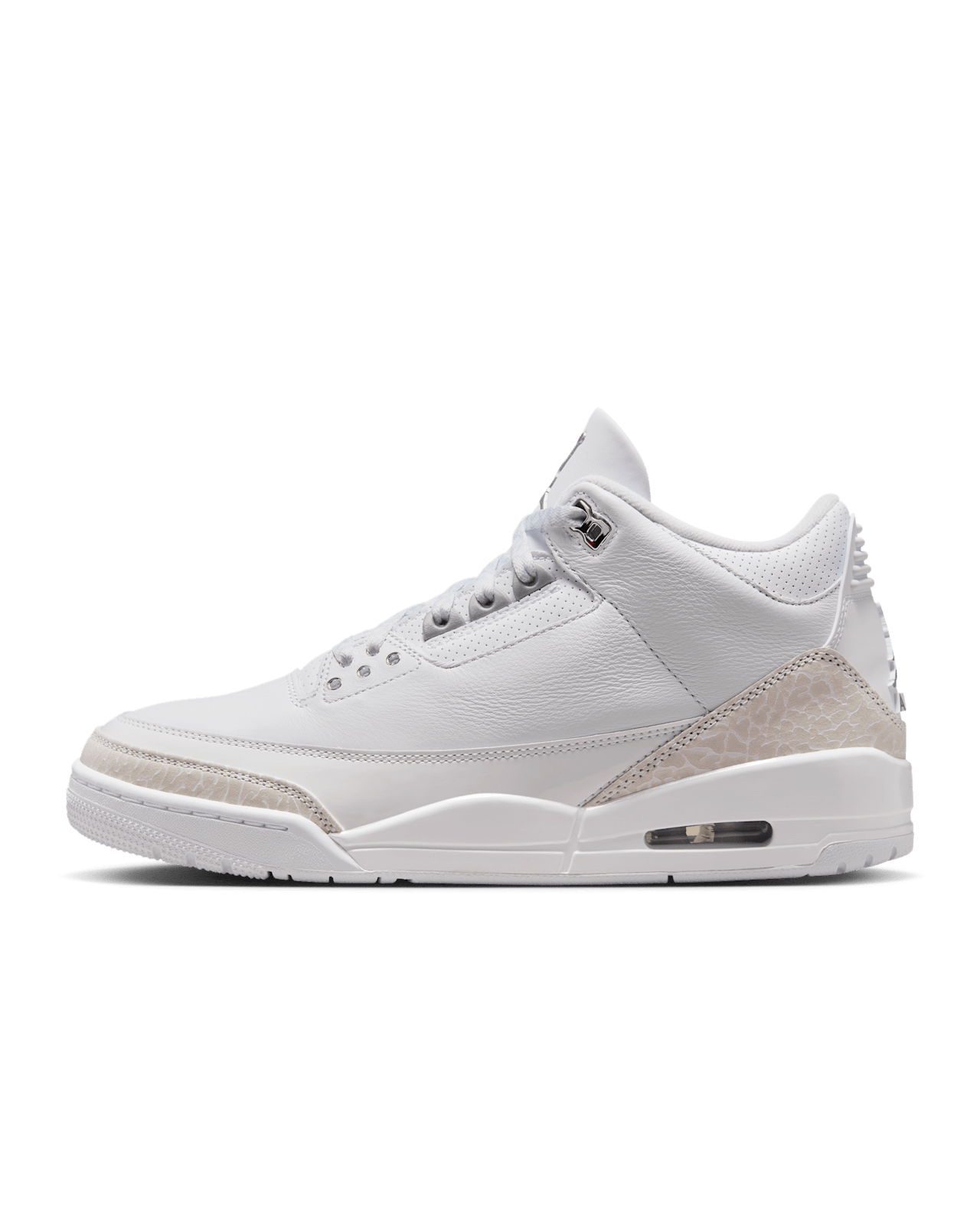 Air Jordan 3 'White and Silver'