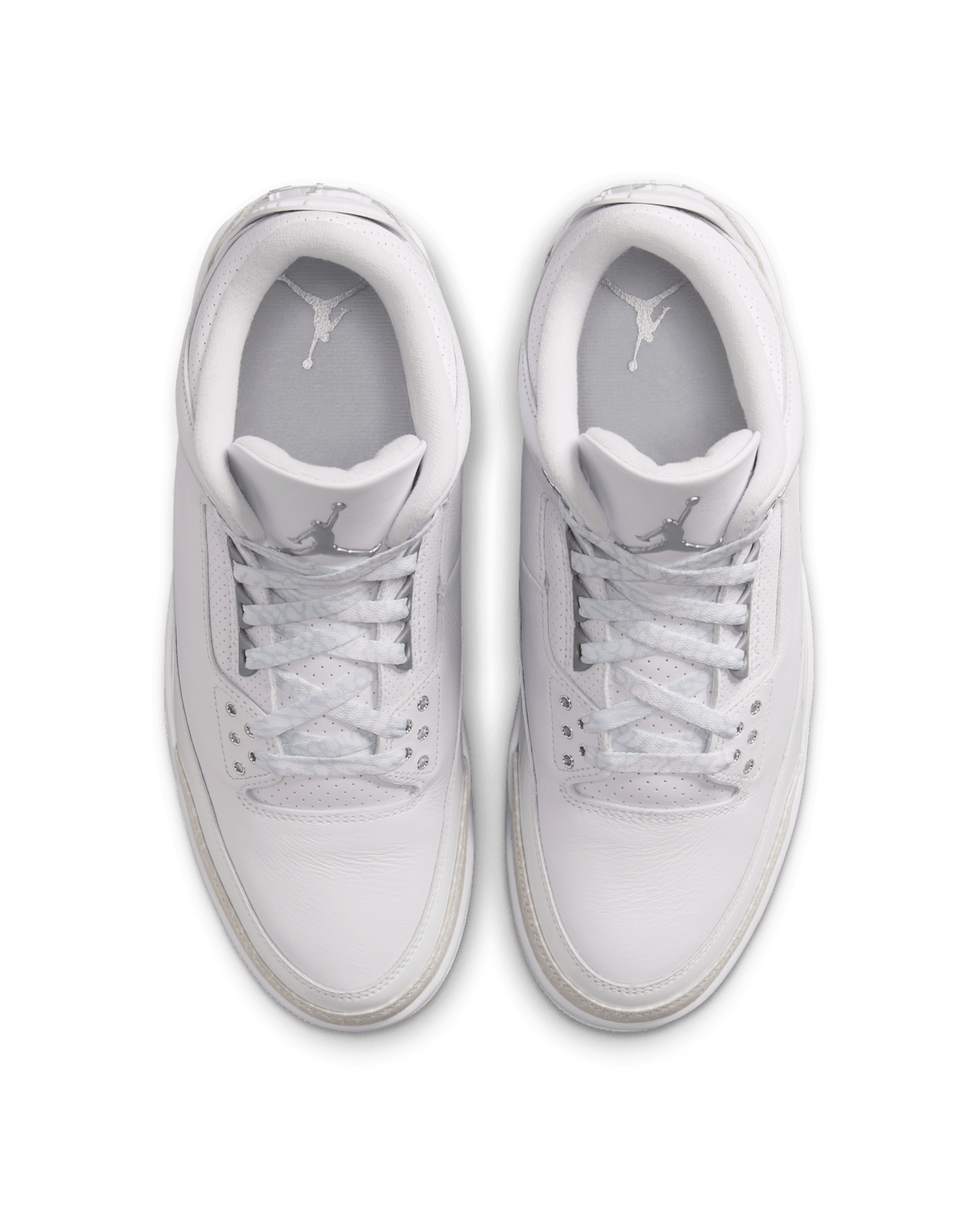 Air Jordan 3 'White and Silver'