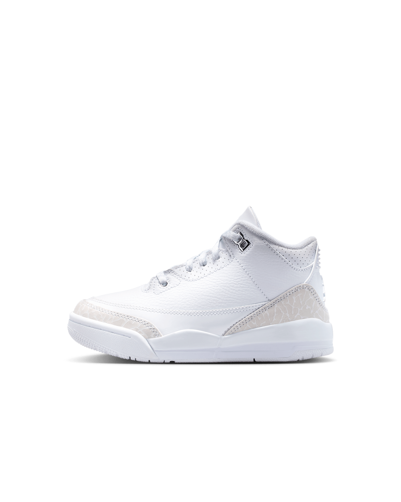 Air Jordan 3 'White and Silver'