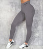 Hip-Lifting Waist Letter Print Stretch Leggings