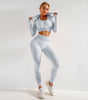 Shockproof Sports Bra + Hip Yoga Bottoms Set